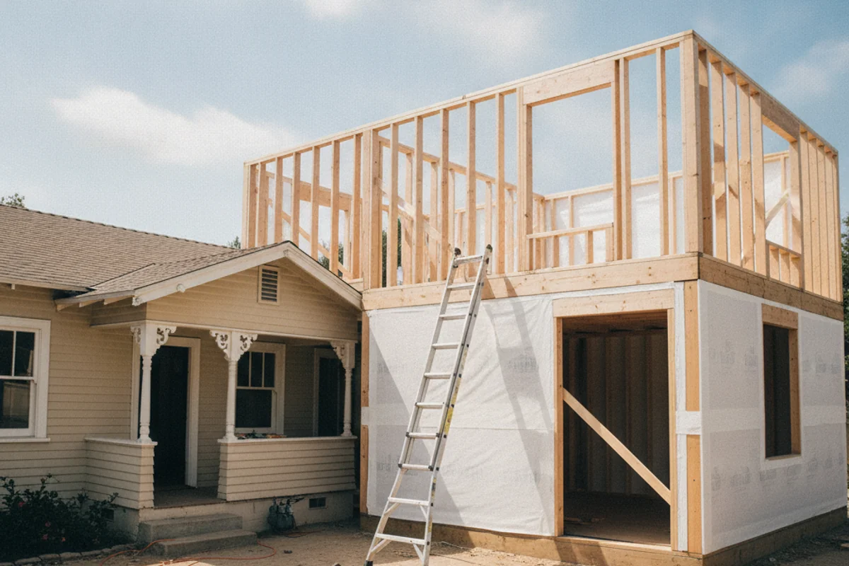 Attached ADU Home Addition in Palo Alto